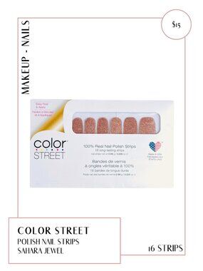 Color Street Polish Strips Sahara Jewel